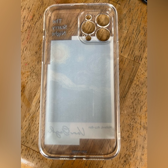 Vincent Van Gogh The Starry Night iPhone pro max case - Picture 3 of 3